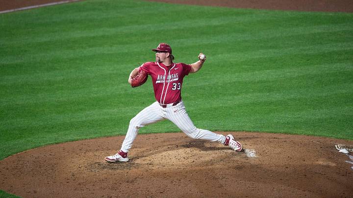 Ethan McElvain, Arkansas baseball 