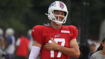 Buffalo Bills quarterback Josh Allen.