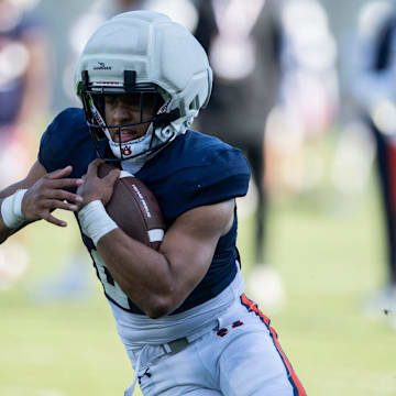 Auburn Tigers running back Jeremiah Cobb is for a big year in Hugh Freeze's eyes