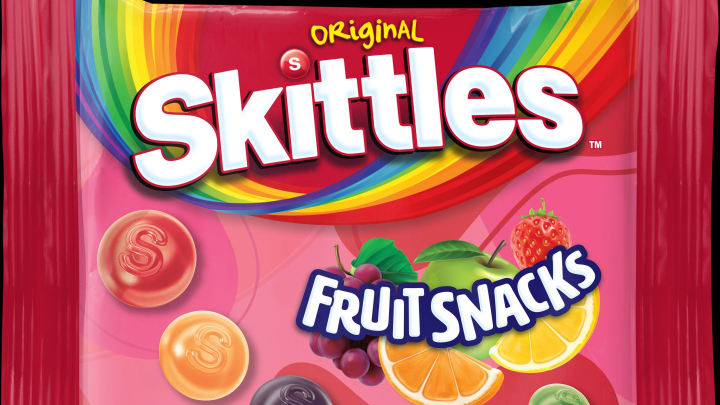 Skittles Fruit Snacks. Image Credit to Skittles. 