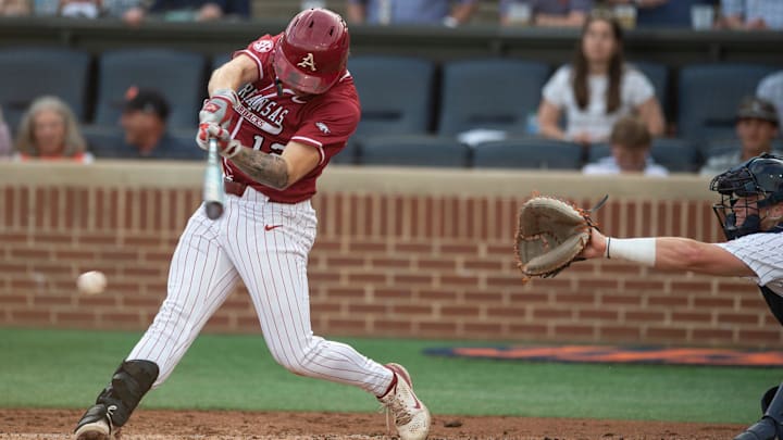 Carter Rutenbar, Arkansas baseball vs. Georgia Bulldogs