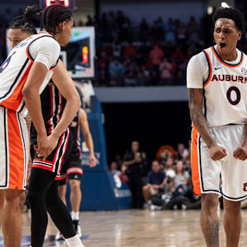 Tahaad Pettiford and Auburn are favored against NC State on Saturday.