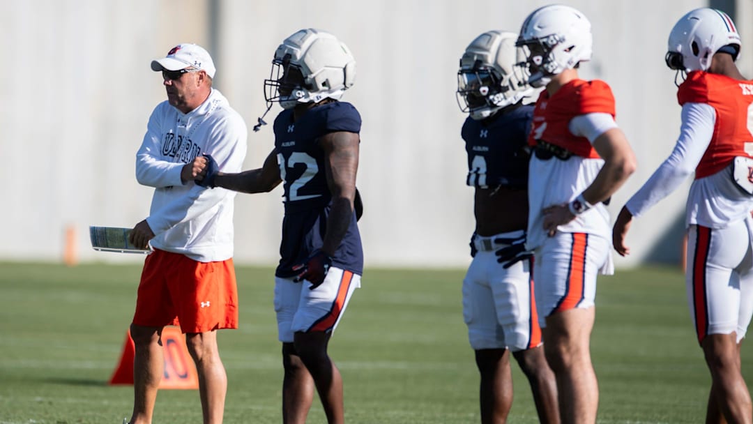 Auburn football is seeing a "Freeze Five" forming in the receiving corps this spring