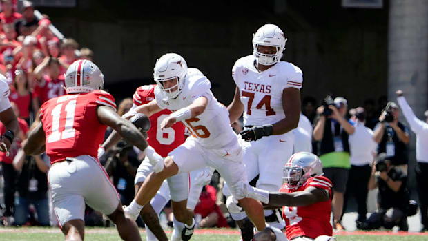 Ohio State Buckeyes, Texas Longhorns, NCAA Football, Arch Manning, Arvell Reese