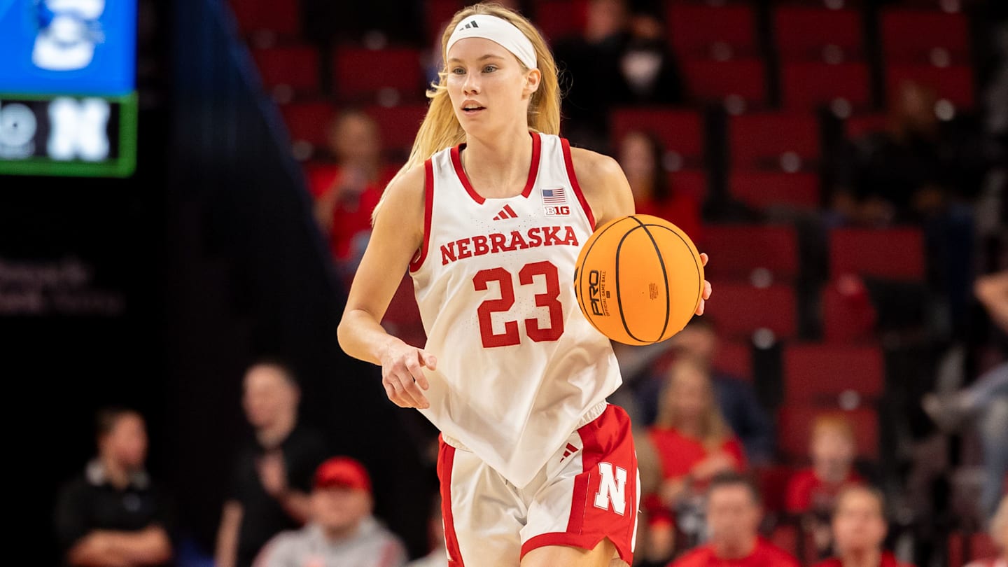 Behind Britt Prince’s Career-High 30 Points, Nebraska Controlled the Night Against Oral Roberts.