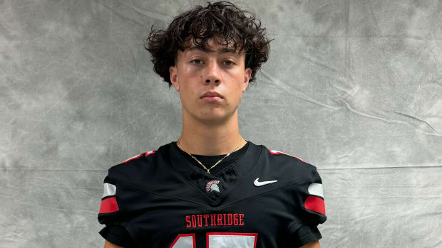 Miami Southridge quarterback James Perrone.