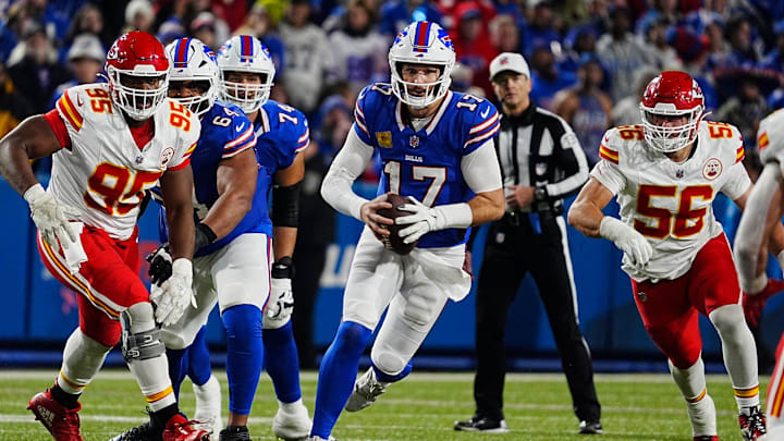 Where does Bills QB Josh Allen rank among NFL MVP contenders entering Week  13?