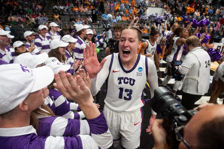 TCU women's basketball star Sedona Princ