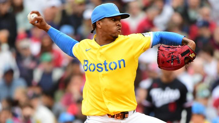 Boston Red Sox pitcher Brayan Bello.