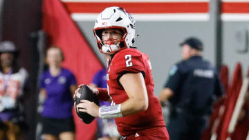 NC State football quarterback Grayson McCall