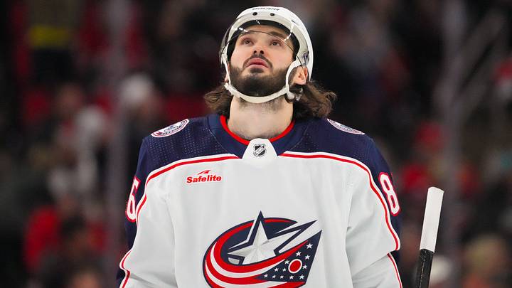 Columbus Blue Jackets winger Kirill Marchenko