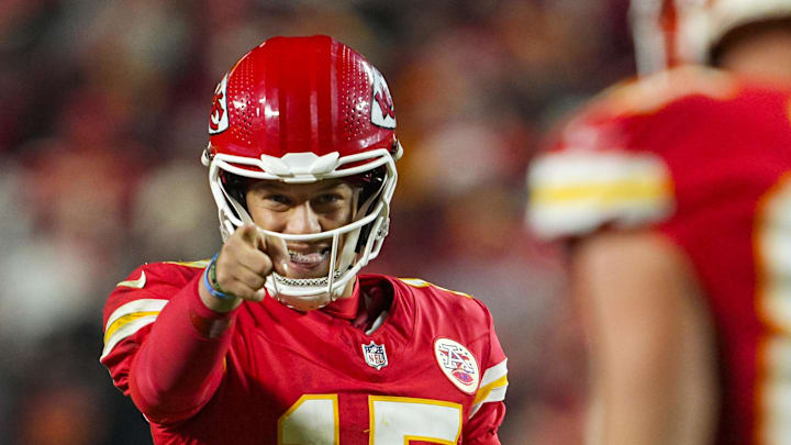 Mahomes has the Chiefs at 13-1 this season.