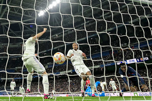 Militao own goal.