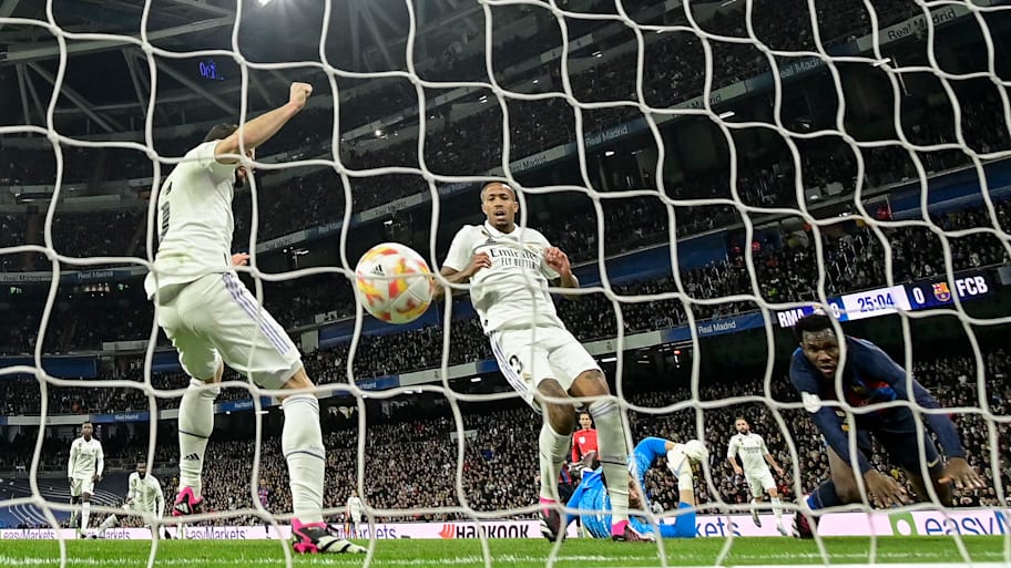 Militao own goal.