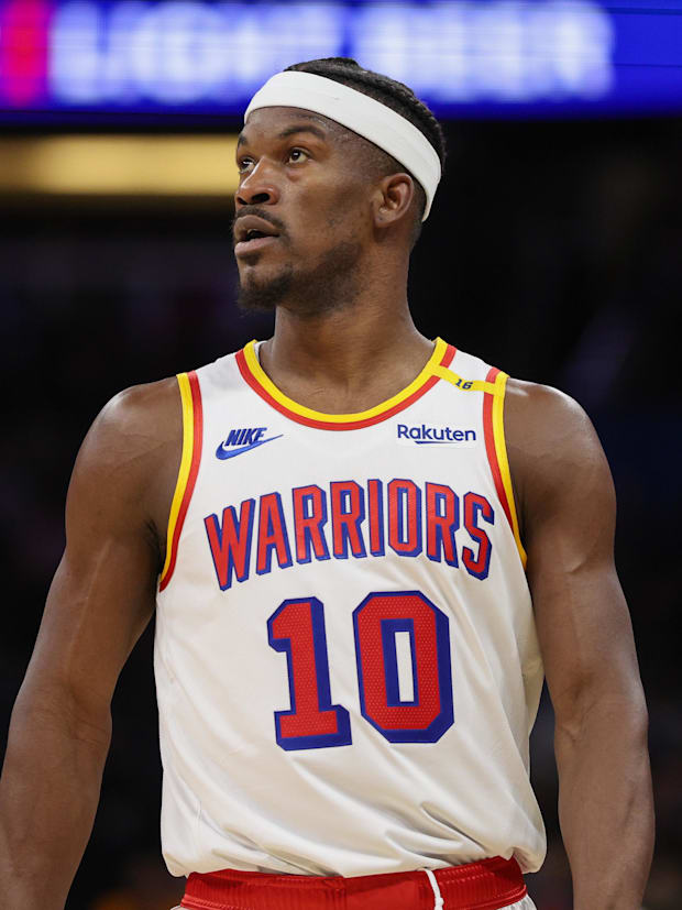 Golden State Warriors forward Jimmy Butler