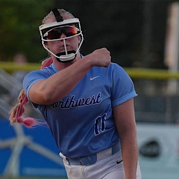 Waukee Northwest's pitcher Sophia Schlader helped the school win the state softball championship.