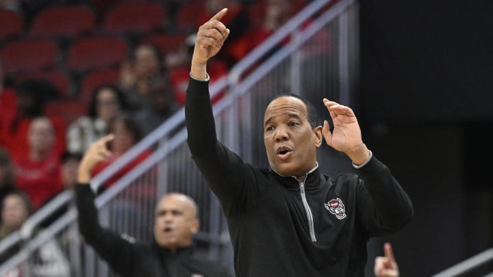 NC State basketball head coach Kevin Keatts