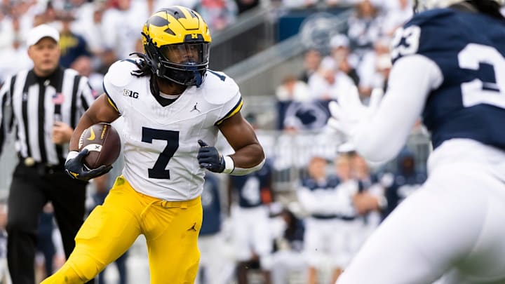 Michigan running back Donovan Edwards