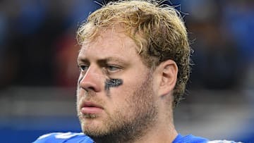 Detroit Lions guard Michael Niese (62).