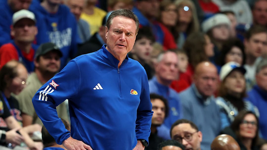 Kansas basketball coach Bill Self