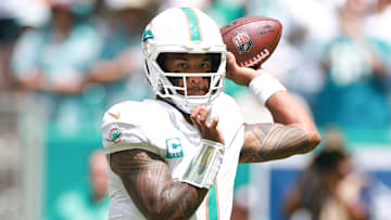Miami Dolphins quarterback Tua Tagovailoa