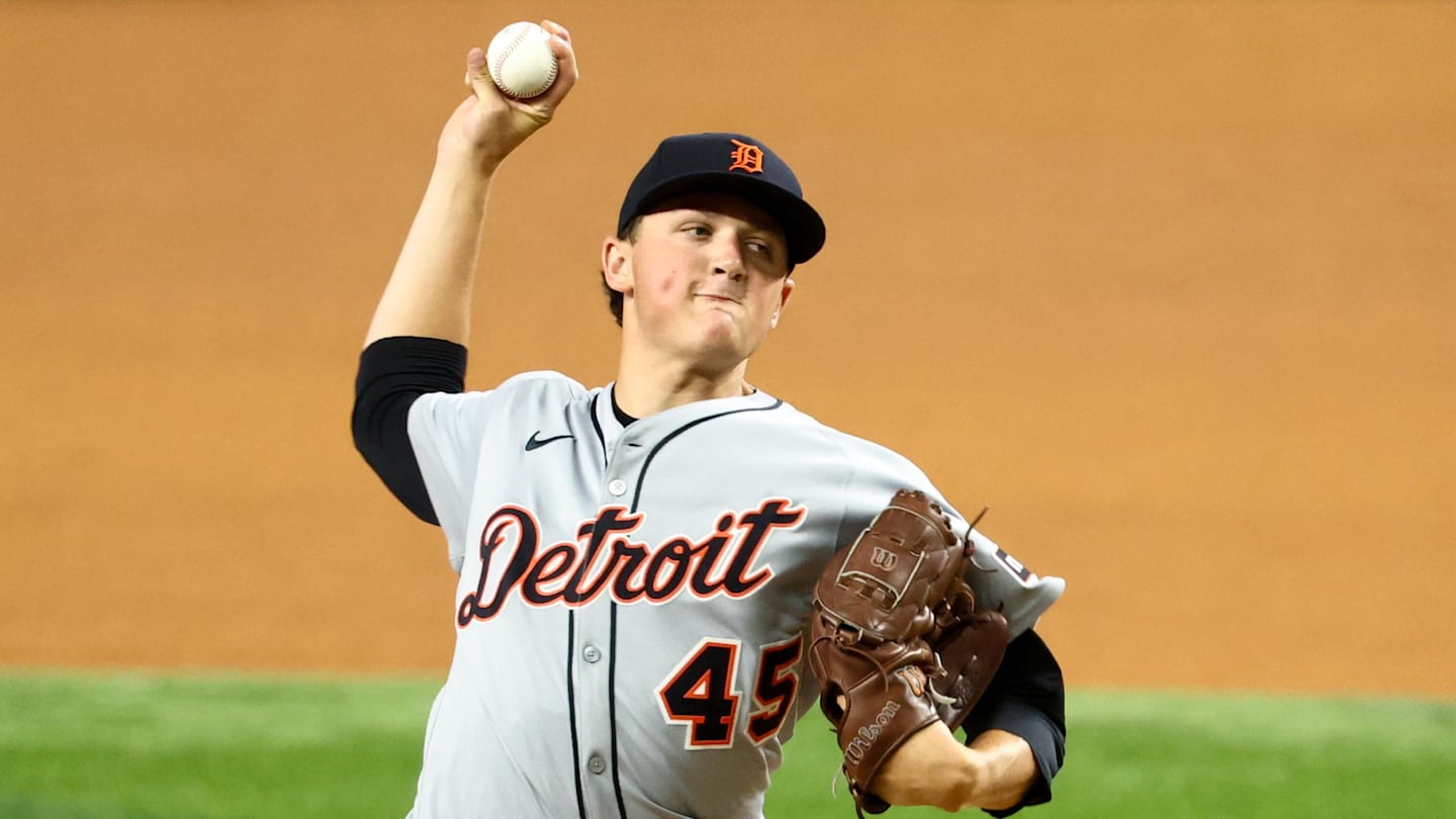 Tigers' Reese Olson Ruled Out Regular Season, May Return Postseason