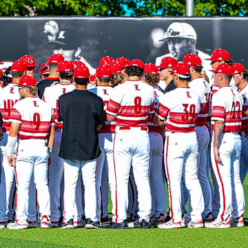 Louisville baseball players