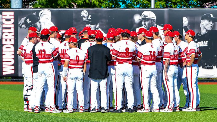 Louisville baseball players