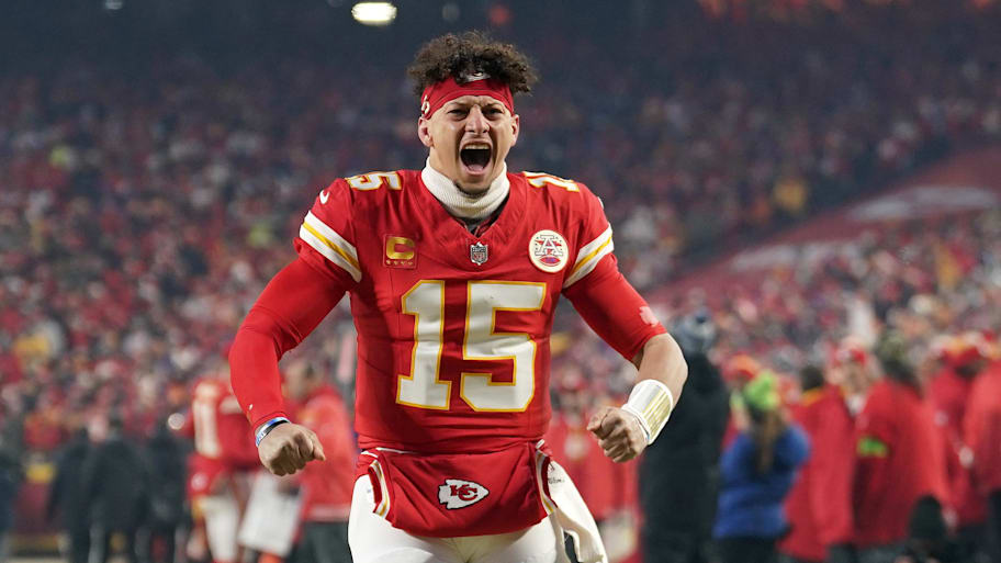 Mahomes, a dedicated Mavericks fan, was extremely excited about the team winning the NBA draft lottery.  | Denny Medley-Imagn Images