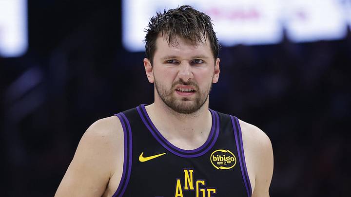Los Angeles Lakers guard Luka Doncic 