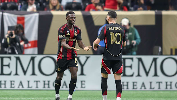 Emmanuel Latte Lath and Miguel Almiron