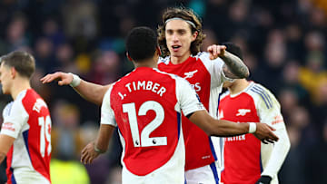 Riccardo Calafiori and Jurrien Timber have both trained ahead of Arsenal's trip to Paris