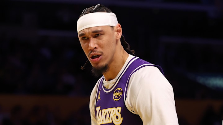 Los Angeles Lakers center Jaxson Hayes 