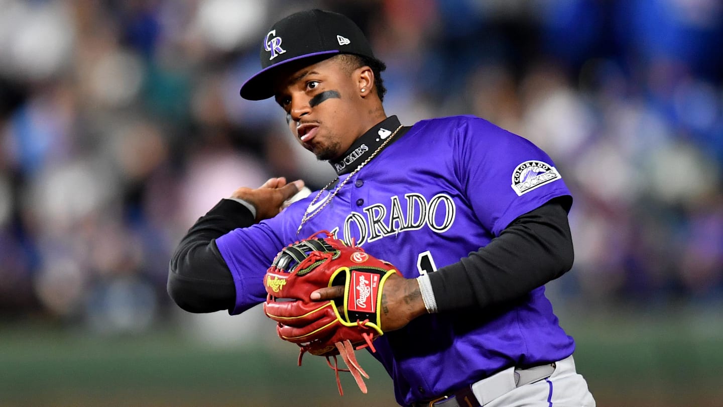 Adael Amador Slams Rockies First Home Run of Spring Training