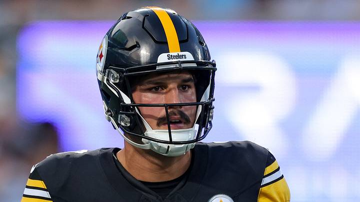 Pittsburgh Steelers quarterback Mason Rudolph