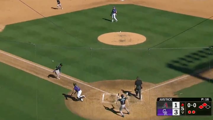 What a sequence from the Rockies What a sequence from the Rockies
