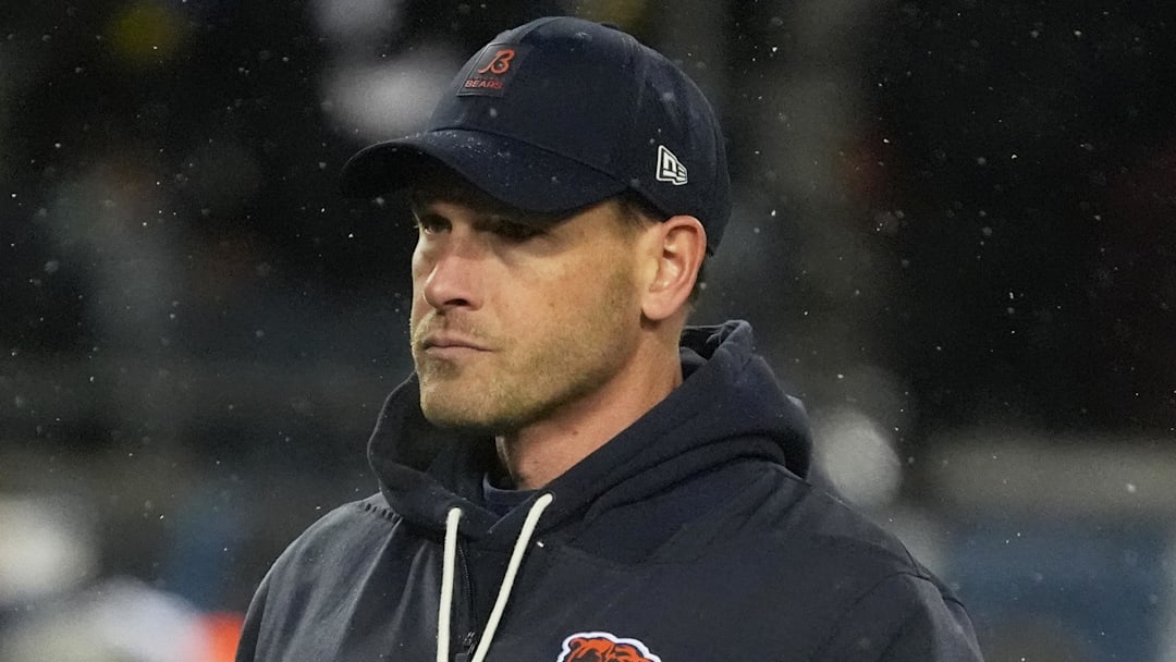 Chicago Bears head coach Ben Johnson