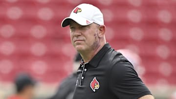 Louisville Cardinals head coach Jeff Brohm