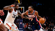 Kevin Durant juega casi 36 minutos por partido con los Nets en 2021 