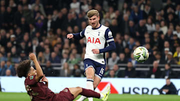 Timo Werner puts Spurs ahead with a superbly taken finish 