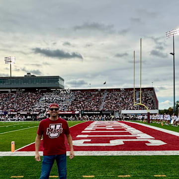 Last season, College Football tour visited McGuirk Alumni Stadium in Amherst, Massachusetts.