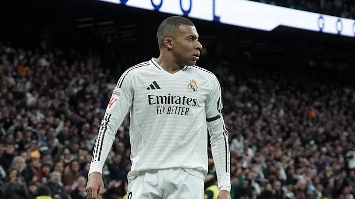 Kylian Mbappé suffered a knock against Rayo Vallecano at the weekend.