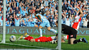 Sergio Aguero's time at Manchester City was littered with great goals