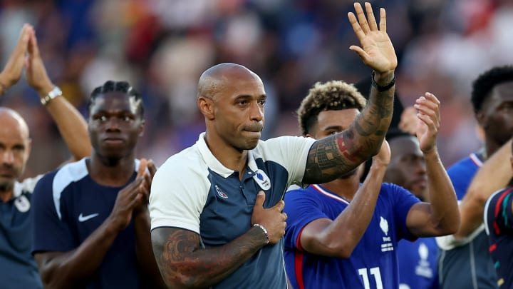 Thierry Henry - équipe de France Espoirs