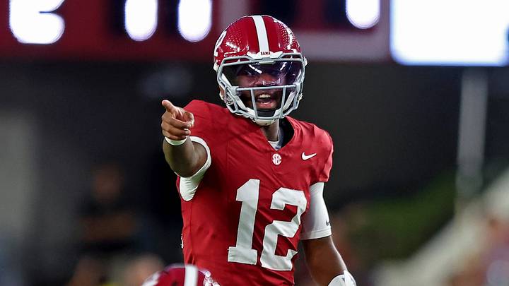 Alabama quarterback Keelon Russell