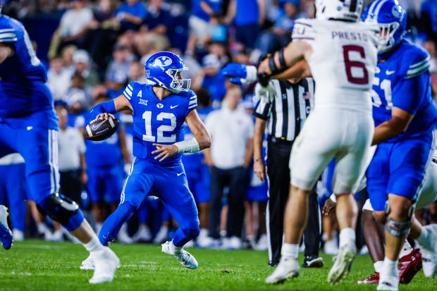 BYU QB Jake Retzlaff 