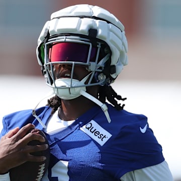 New York Giants wide receiver Lil'Jordan Humphrey  