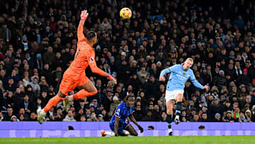 Robert Sanchez failed to get a glove on Erling Haaland's impressive finish for Man City