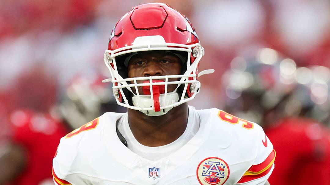 Aug 22, 2026; Tampa, Florida, USA; Kansas City Chiefs running back Kenneth Walker III (9) looks on during a preseason game against the Tampa Bay Buccaneers in the first quarter at Raymond James Stadium. Mandatory Credit: Nathan Ray Seebeck-Imagn Images Aug 22, 2026; Tampa, Florida, USA; Kansas City Chiefs running back Kenneth Walker III (9) looks on during a preseason game against the Tampa Bay Buccaneers in the first quarter at Raymond James Stadium. Mandatory Credit: Nathan Ray Seebeck-Imagn Images