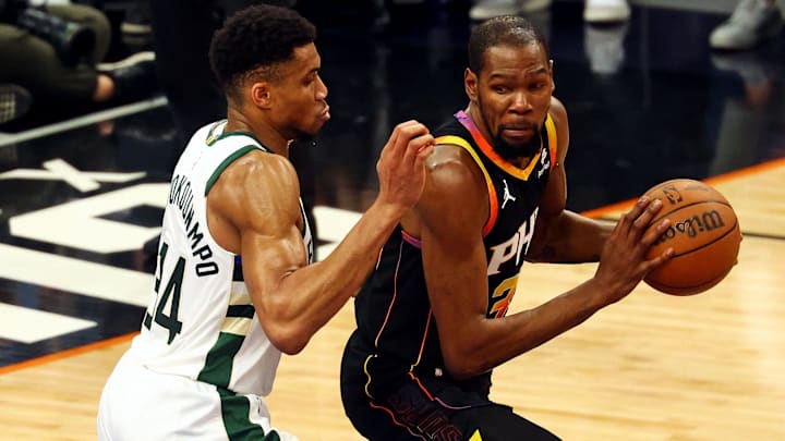 Phoenix Suns, Kevin Durant, Milwaukee Bucks, Giannis Antetokounmpo